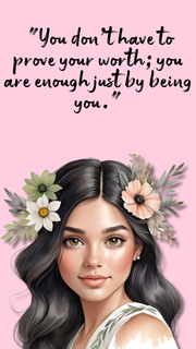 YOU ARE WORTH IT PHONE WALLPAPER