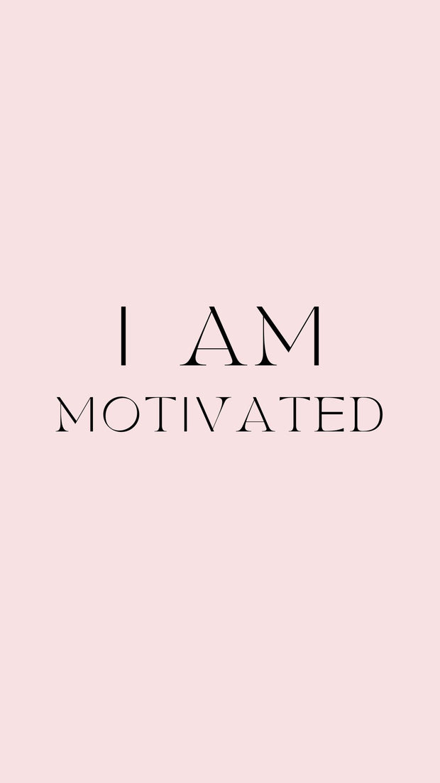 I AM MOTIVATION PHONE WALLPAPER | KANDY'S CLOTHES